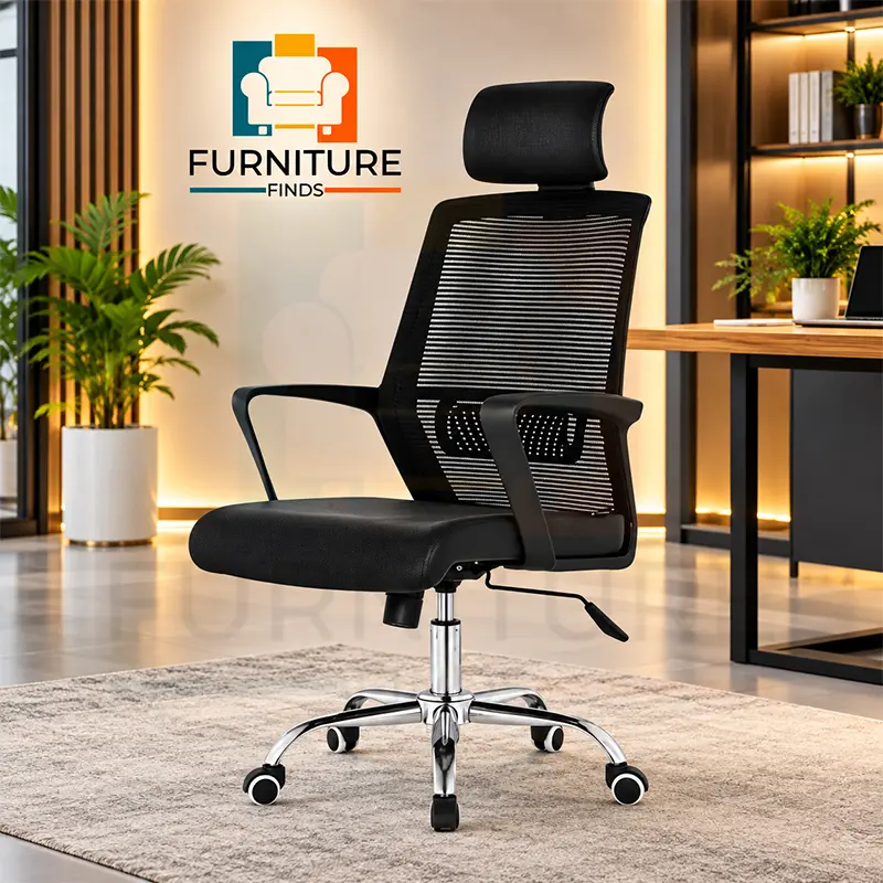 Ergonomic Chair 38m Black
