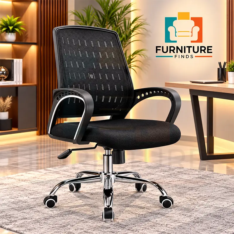 Back Support Chair Dim Mesh