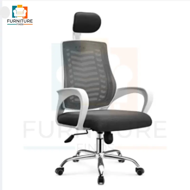 Manager Chair V Mesh FF-Ec-07 White&Black